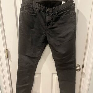 Banana Republic Men's Dark Charcoal traveler Jeans athletic fit.